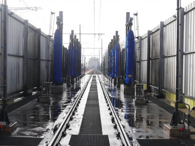 La machine à laver les trains de Rueil 