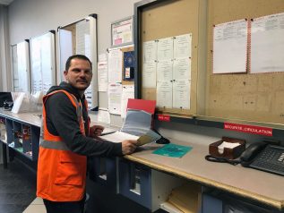 Christophe, conducteur sur le RER A (RATP)