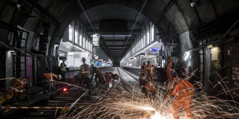 Chantier RVB du RER A