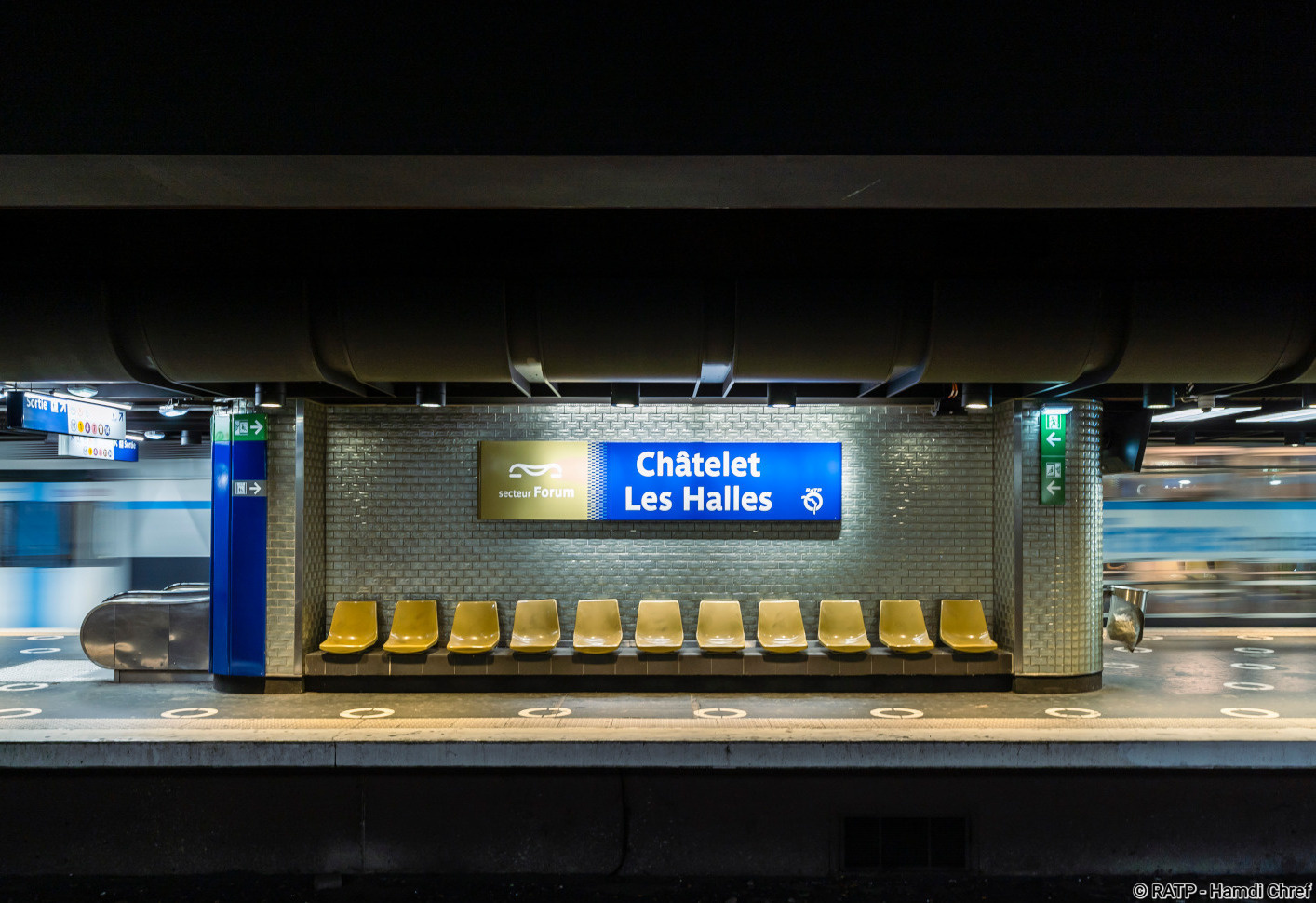 Gare ChteletLes Halles : le cur battant du RER A